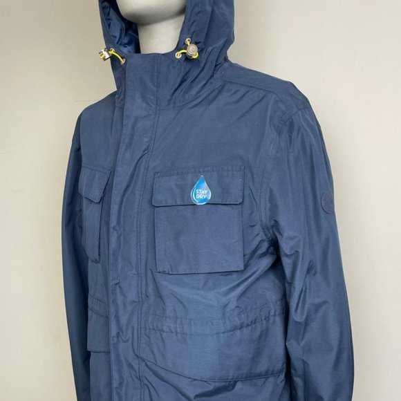 NWT Timberland Men's Mount Hight Reversible Bomber Jacket Filled Coat A1MZH-433
